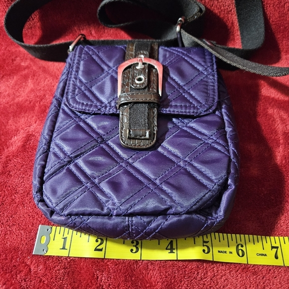 No Brand Purple Quilted Crossbody with matching Wallet-Bundled - Picture 4 of 16